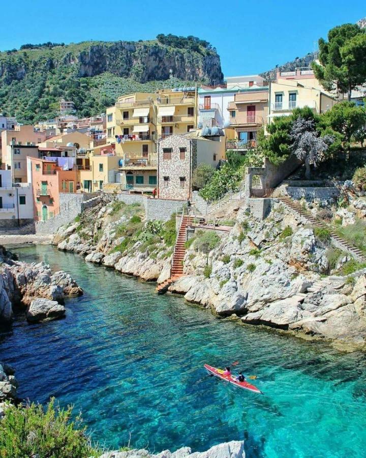 Casa Valentina A 100 M Dal Mare Daire Santa Flavia Dış mekan fotoğraf